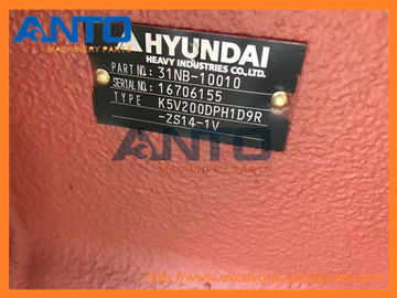 Hyundai Excavator R450-7 için hidrolik ana pompa 31NB-10010 31NB-10010