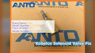 Ekskavatör Onarımı için Kobelco YT35V00004F1 Solenoid Valf