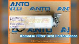Komatsu PC300 PC350 Ekskavatör Filtre Yedek Parçaları