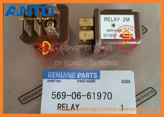 569-06-61970 5690661970 Relay Kazı makineleri Elektrikli Parçalar Fit KOMATSU HB205 HB215 PC118MR PC130
