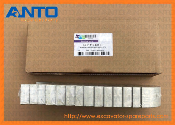 65.01110-6351 Doosan GE08TI Ekskavatör Motor Parçaları İçin Ana Rulman Metal