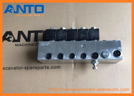 31N6-25140 31N6-20141 31N625140 31N620141 HYUNDAI Ekskavatör Parçaları için Solenoid Valf Takma