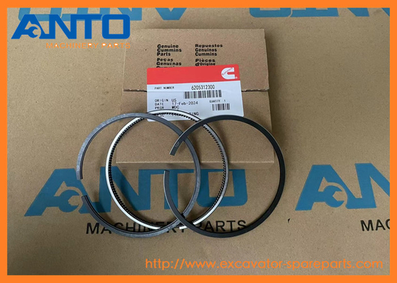 6205-31-2300 B3.3 4D95 KOMATSU Ekskavatörü SD95LE S6D102E için Piston Halkası Destek