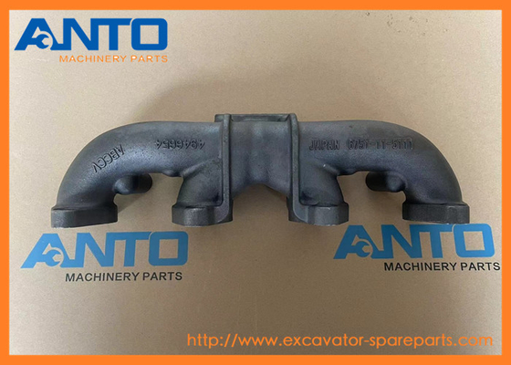 6751-11-5111 6751115111 6751-11-5110 6751115110 KOMATSU SAA4D107E'ye uygulanan egzoz manifold