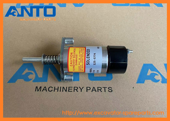 1255774 125-5774 Shutoff Solenoid Fit Track Motor parçaları 3306 3306B 3306C 3406B 3406C