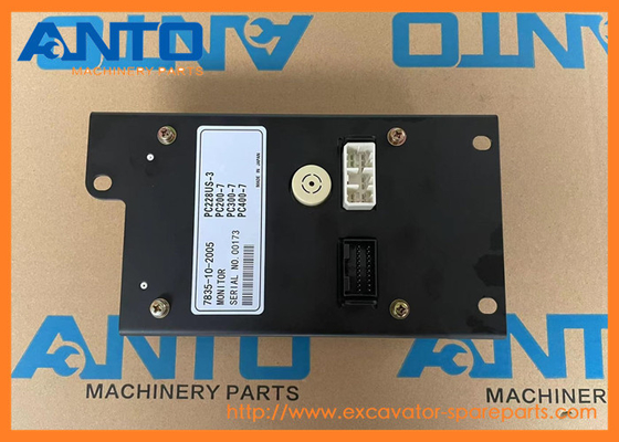 7835-10-2005 7835102005 Komatsu PC160 PC200 PC220 PC228 PC228US için monitör kazıcı yedek parçaları