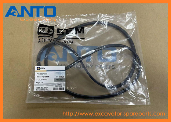 312-4313 3124313 D-Ring Seal Excavator Motor Parçaları C7.1 950 GC için Uygun
