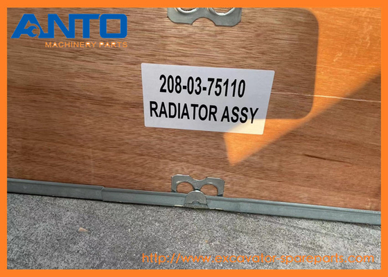 208-03-75110 2080375110 Core Assy Excavators Yedek Parçalar Fit KOMATSU PC400 PC450