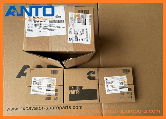 4955366 3970518 3976339 Piston Halkası CUMMINS QSB6.7 6D107 için kazıcı yedek parçaları