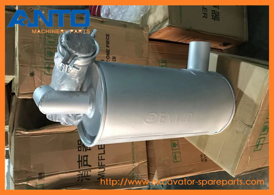 4191187 HITACHI EX120 EX150 için uygun Muffler Excavator Motor Parçaları