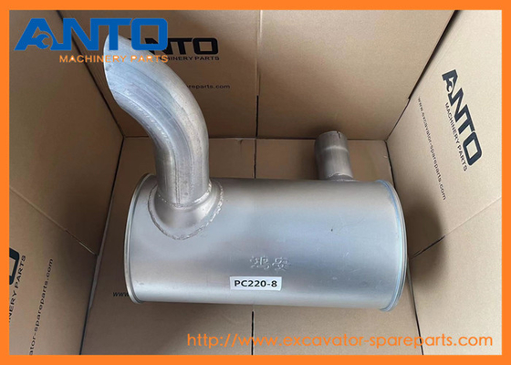 6754-11-5320 6754115320 Muffler KOMATSU PC220LL-8 için kazıcı yedek parçaları