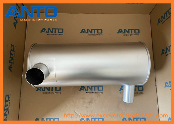 6222-13-5412 6222-13-5411 6222-13-5410 Muffler KOMATSU 6D108 için kazıcı yedek parçaları