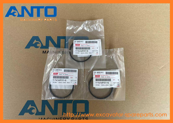 1-14149151-0 1141491510 Ring Seal HITACHI Kazı makinesi egzoz manifold parçaları ZX330-3 6HK1 için