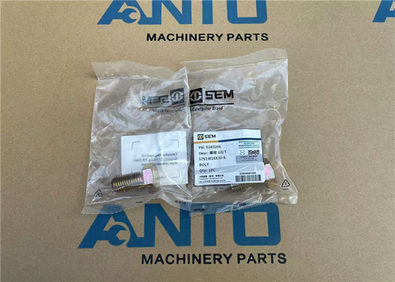 5243266 524-3266 140 GC motor sınıflandırıcısı için uygun Bolt Excavator yedek parçaları