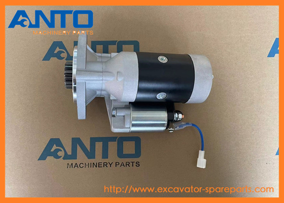 YM129136-77011 Starter Motoru KOMATSU 4D88E-6 PC45R-8 için kazıcı yedek parçaları