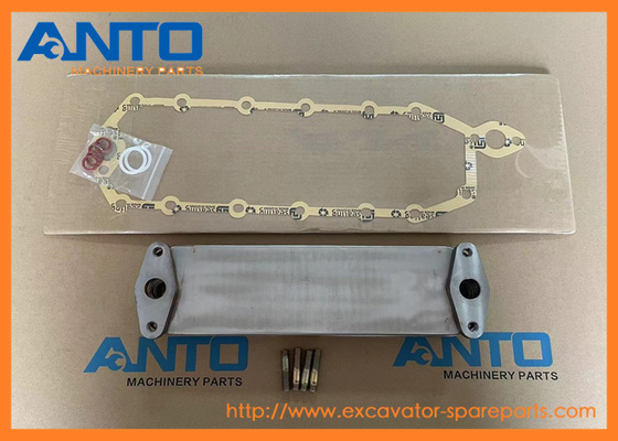 6150-61-2111 6150612111 Yağ soğutucu çekirdeği KOMATSU 6D125-1A için kazıcı yedek parçaları