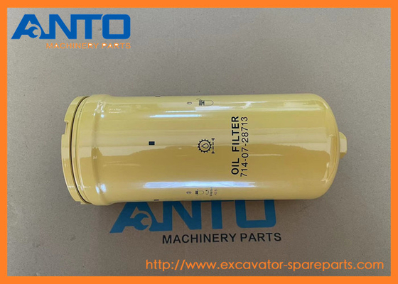 714-07-28713 714-07-28712 Yağ Filtresi KOMATSU Tekerlekli yükleyici WA380-6 için yedek parçalar