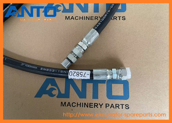 208-62-75820 2086275820 KOMATSU PC400 PC450 PC550 için uygun hortum kazıcı yedek parçaları