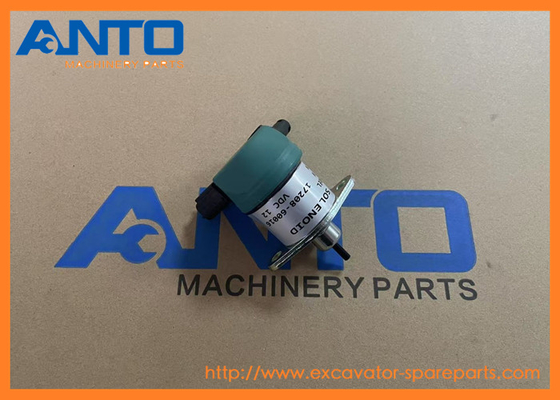 17208-60016 Yakıt Kesme Solenoidi KUBOTA Ekskavatör Yedek Parçaları KX71-3S U25-3S İçin Uygun