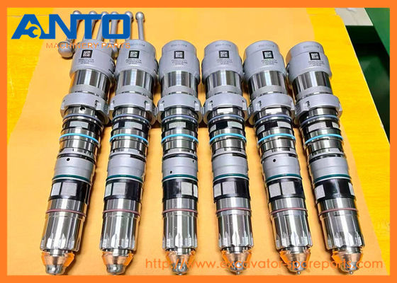 6560-11-1114 6560-11-1113 6560-11-1112 Yakıt Enjektörü KOMATSU Ekskavatör Yedek Parçaları SA6D170E-3A-7 İçin