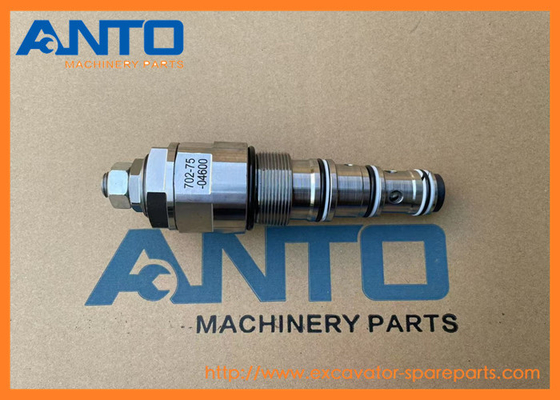 702-75-04600 702-75-04601 Yardım Valfı KOMATSU Ekskavatör Seyahat Motoru Parçaları PC300-8 için