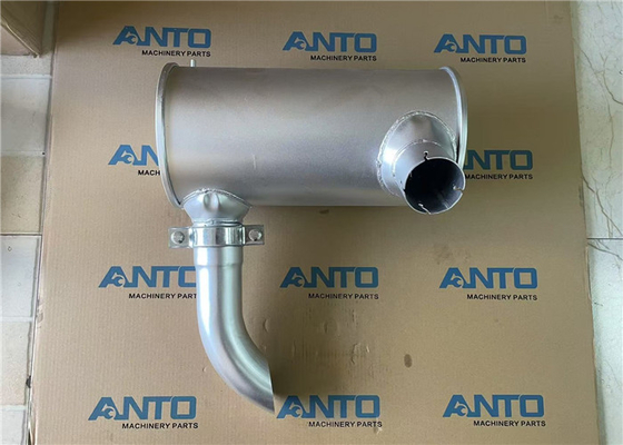 6732-11-5840 6732-11-5550 Muffler KOMATSU S4D102E-1E için kazıcı yedek parçaları