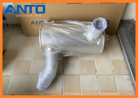 6738-11-5520 6738115520 Muffler KOMATSU PC220LC-7L için kazıcı yedek parçaları PC240LC-7K